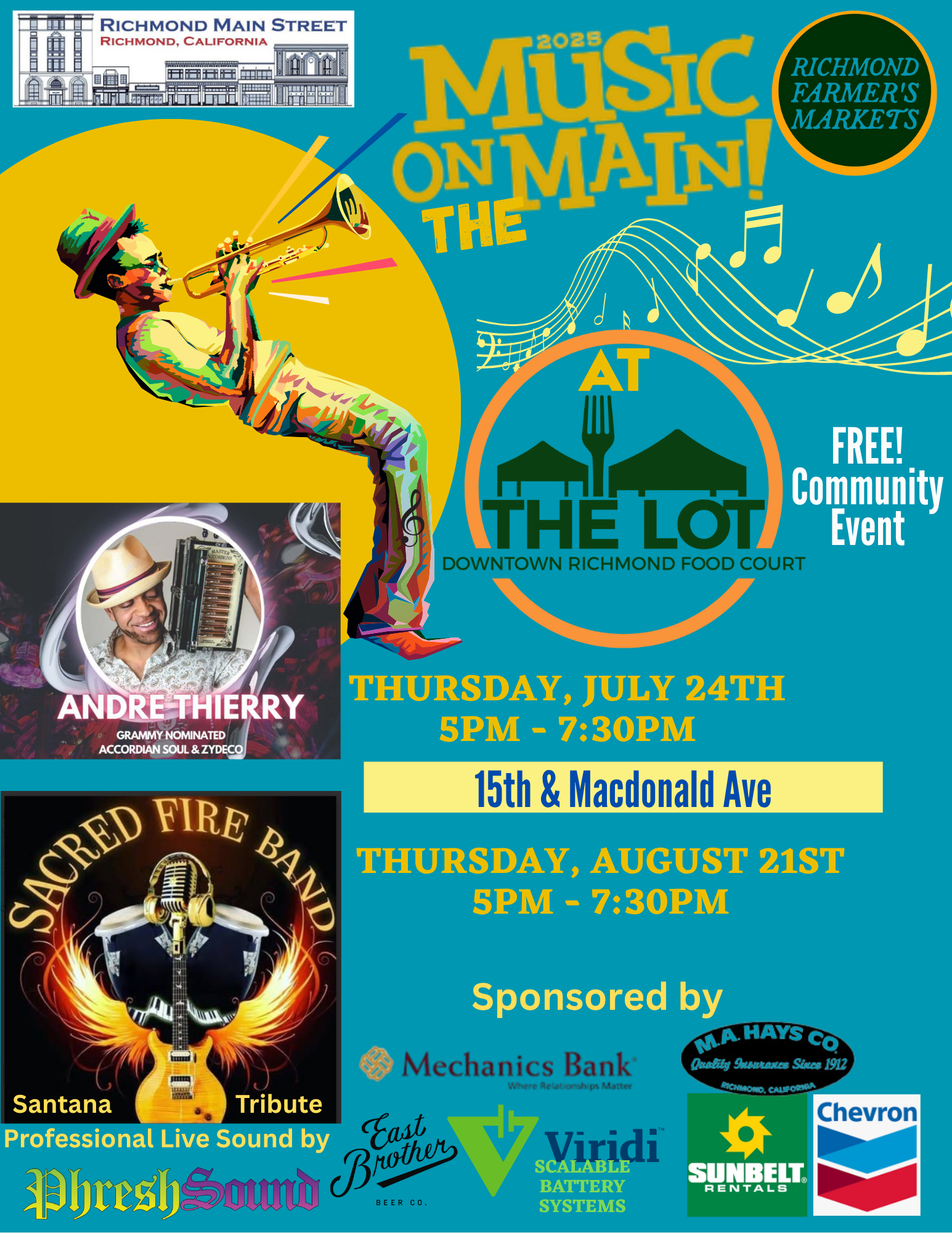 Music on the Main Flyer